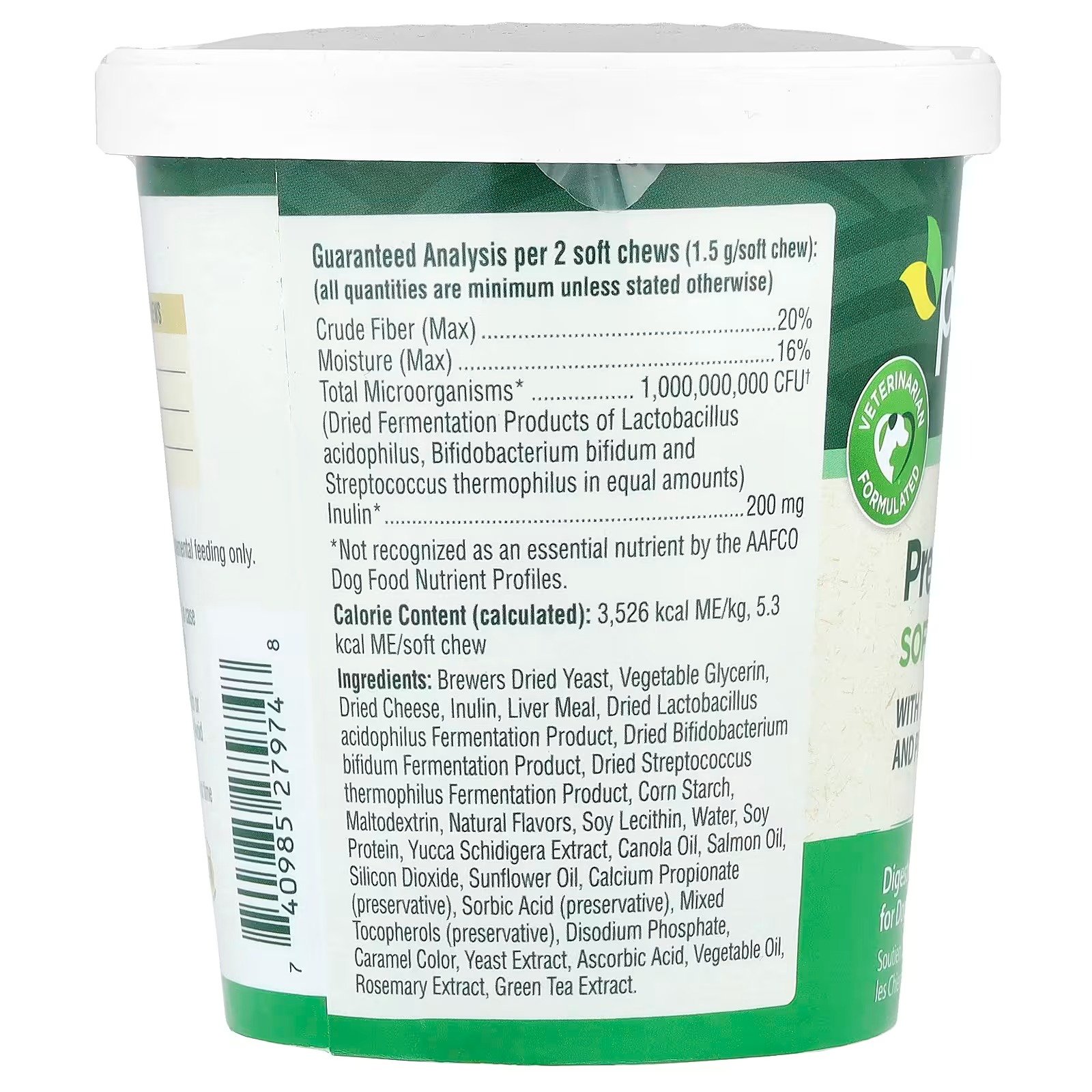 mastigações softgel e probióticas, todos os cães, fígado, 120 cápsulas mastigáveis, 180 g (6,3 oz) petnc natural care mastigações softgel e probióticas, todos os cães, fígado, 120 cápsulas mastigáveis, 180 g (6,3 oz) petnc natural care