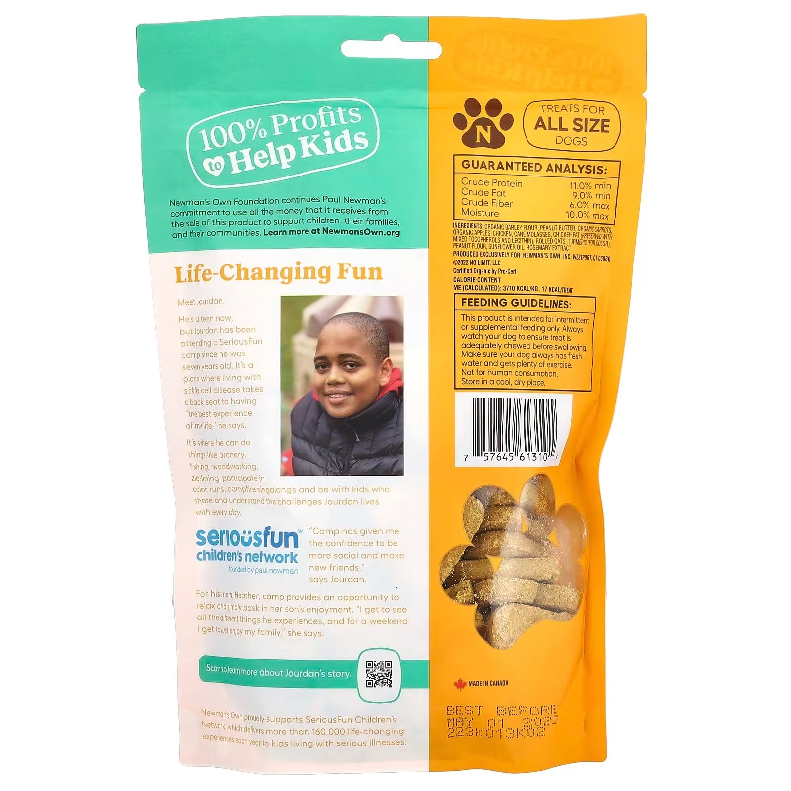 biscoitos para cães, cães para todos os tamanho, manteiga de amendoim, 284 g (10 oz) newman's own organics biscoitos para cães, cães para todos os tamanho, manteiga de amendoim, 284 g (10 oz) newman's own organics